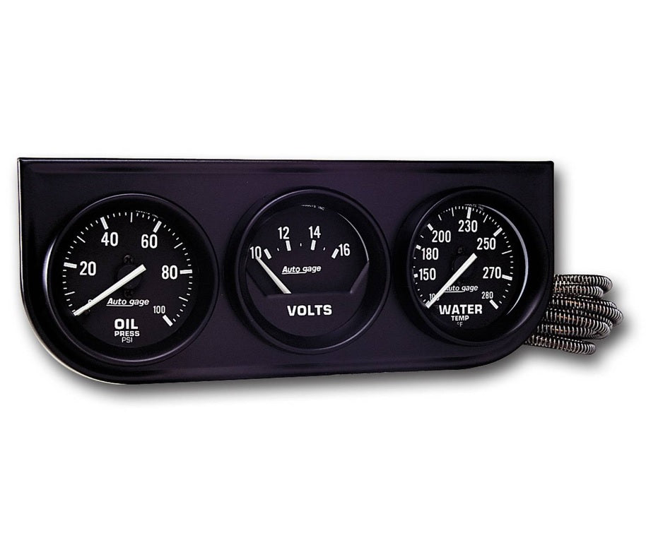 Autometer Triple Gauge Set