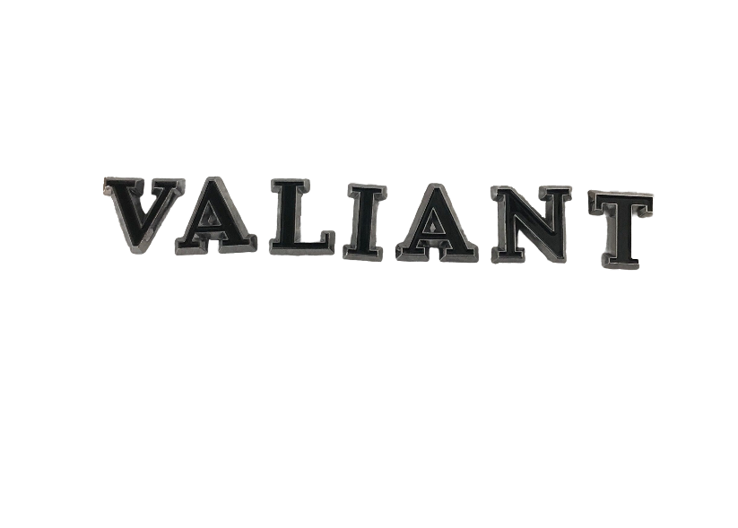 Valiant Letter Badge Set (New Tooling) Suits VE VF & VG