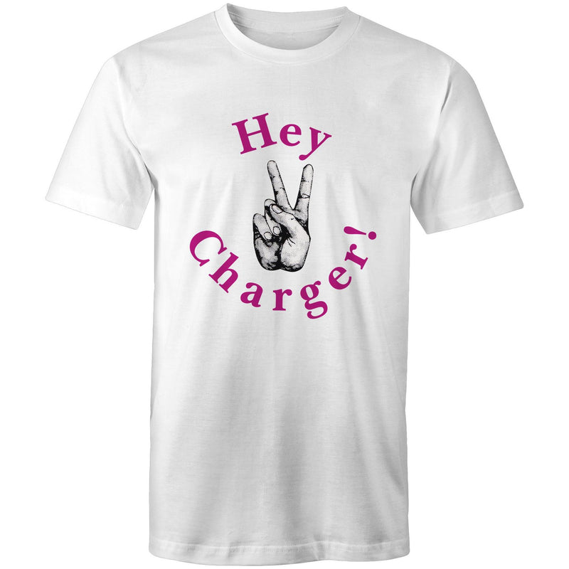 Hey Charger - Mens T-Shirt