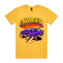 PlumKrazy Garage Charger Retro Tee