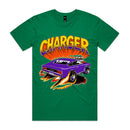 PlumKrazy Garage Charger Retro Tee