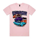 PlumKrazy Garage Triple Charger Retro Tee