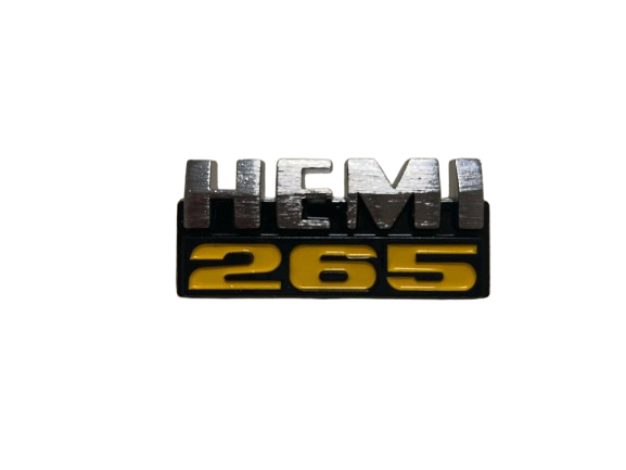 Hemi 265 MOTIF Front Fender Badge Suits VG & VH