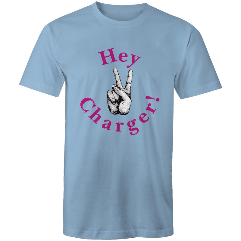 Hey Charger - Mens T-Shirt