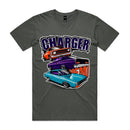 PlumKrazy Garage Triple Charger Retro Tee