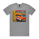 PlumKrazy Garage 6 Pack Screamer Charger Retro Tee