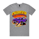 PlumKrazy Garage Charger Retro Tee