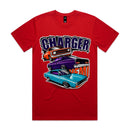 PlumKrazy Garage Triple Charger Retro Tee