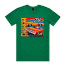 PlumKrazy Garage 6 Pack Screamer Charger Retro Tee