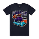 PlumKrazy Garage Triple Charger Retro Tee