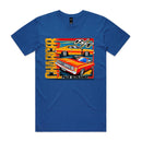 PlumKrazy Garage 6 Pack Screamer Charger Retro Tee