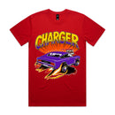 PlumKrazy Garage Charger Retro Tee