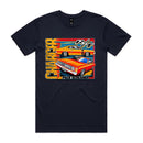 PlumKrazy Garage 6 Pack Screamer Charger Retro Tee