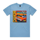 PlumKrazy Garage 6 Pack Screamer Charger Retro Tee