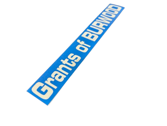 Grants of Burwood, NSW Dealer Decal