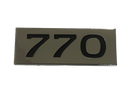 770 Badge Fender & Boot Lid - Suits VF/VG 770 ( New Forged Tooling )