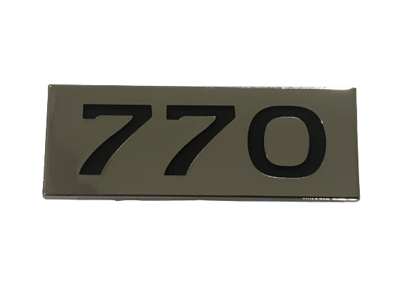 770 Badge Fender & Boot Lid - Suits VF/VG 770 ( New Forged Tooling )