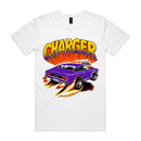 PlumKrazy Garage Charger Retro Tee