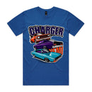 PlumKrazy Garage Triple Charger Retro Tee