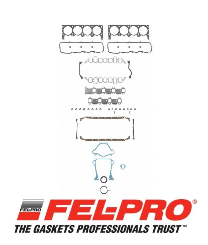 Chrysler 318 POLY V8 Small Block Complete Engine Gasket Set - Felpro