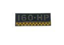 160-HP Body Badge - Suits VE/VF (Yellow)
