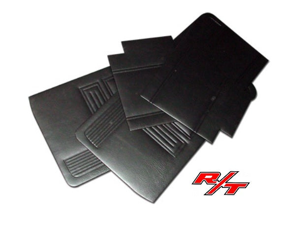 Door Card Set - Valiant Charger R/T with Black Insert