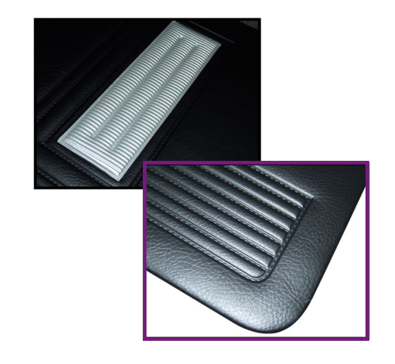 Door Card Set - Valiant Charger R/T with Silver Insert
