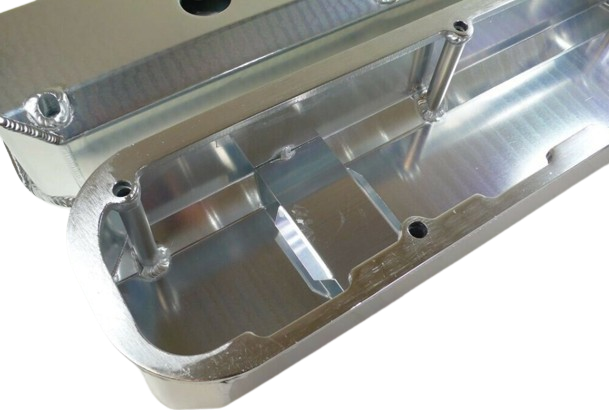 Fabricated Alloy Valve / Rocker Cover Set Suits Chrysler Small Block