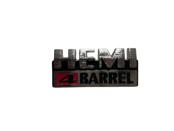 Hemi 4 Barrel C Pillar Badge Suits E34 VG Pacer