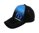 Mopar Blue to Black Faded Offset Logo Hat