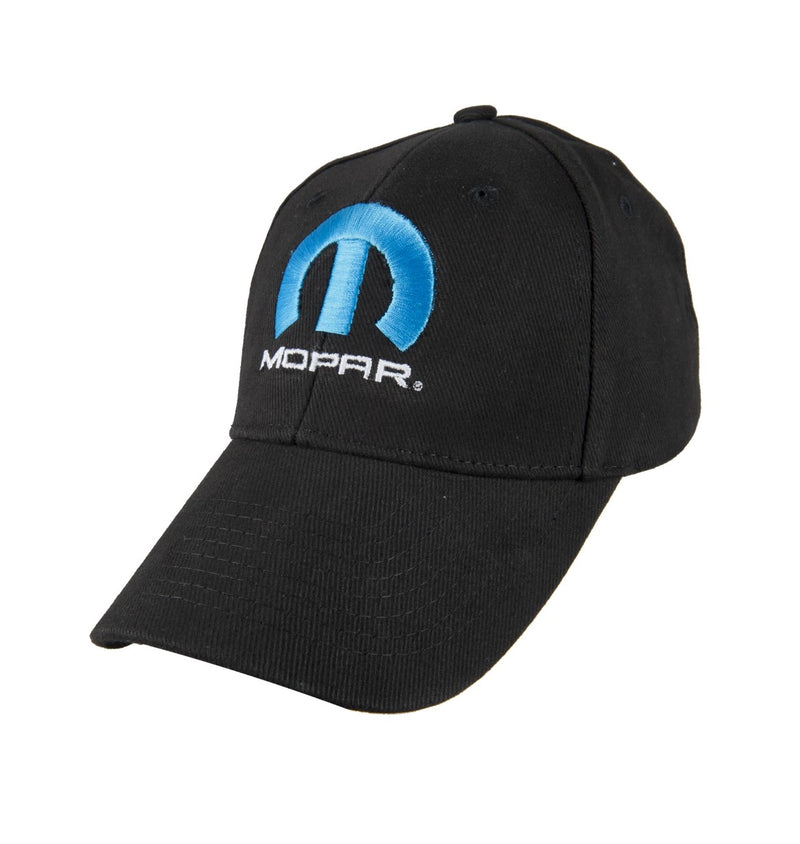 Mopar Modern Logo Black Suede Hat