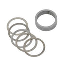 Differential Pinion "SOLID" Crush Sleeve Spacer & Shim Kit Suits Late VC - CM with (BorgWarner Diff)