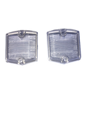 Rear Indicator/Turn Signal Lens Set Clear Suits AP5, AP6 & VC Ute & Wagon - Steel Die Tooled