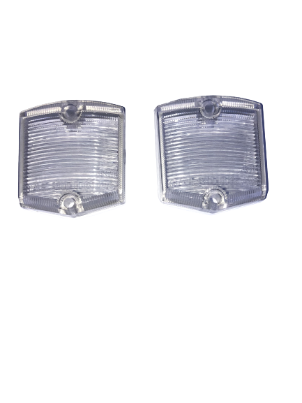 Rear Indicator/Turn Signal Lens Set Clear Suits AP5, AP6 & VC Ute & Wagon - Steel Die Tooled