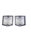 Rear Indicator/Turn Signal Lens Set Clear Suits AP5, AP6 & VC Ute & Wagon - Steel Die Tooled