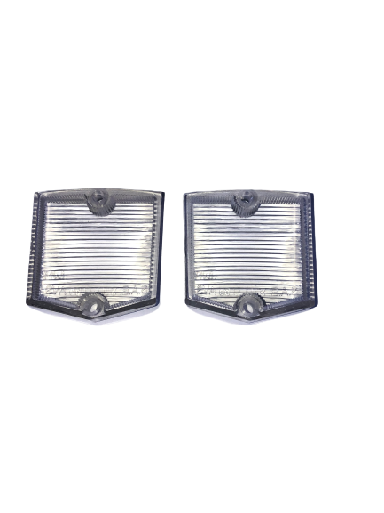 Rear Indicator/Turn Signal Lens Set Clear Suits AP5, AP6 & VC Ute & Wagon - Steel Die Tooled