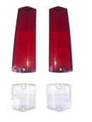 Tail Light & Turn Signal Clear Lens Set Suits AP5, AP6 & VC Ute & Wagon - Steel Die Tooled
