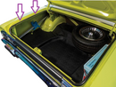 Valiant Side Boot Drain Channel Repair Panel Suits VH-CM