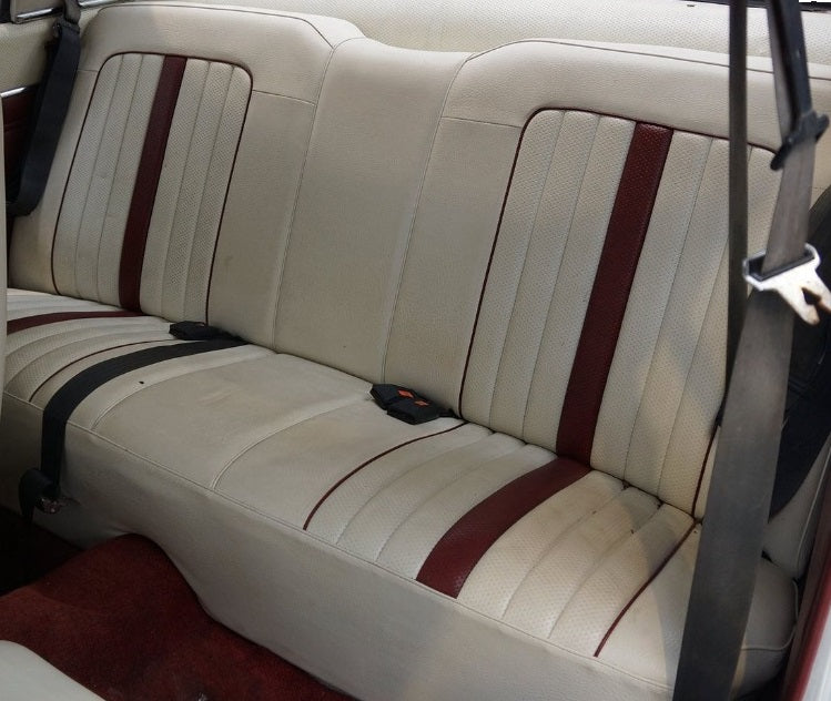 Seat Skin Cover Set - Valiant VK Charger - White Knight