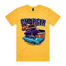 PlumKrazy Garage Triple Charger Retro Tee