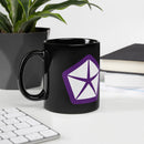 Pentastar Black Glossy Mug