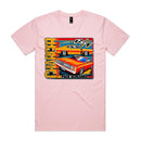 PlumKrazy Garage 6 Pack Screamer Charger Retro Tee