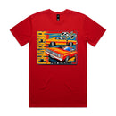 PlumKrazy Garage 6 Pack Screamer Charger Retro Tee