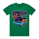 PlumKrazy Garage Triple Charger Retro Tee