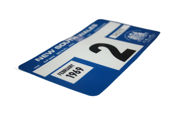 Vintage Rego Sticker : NSW 1969 | Decals