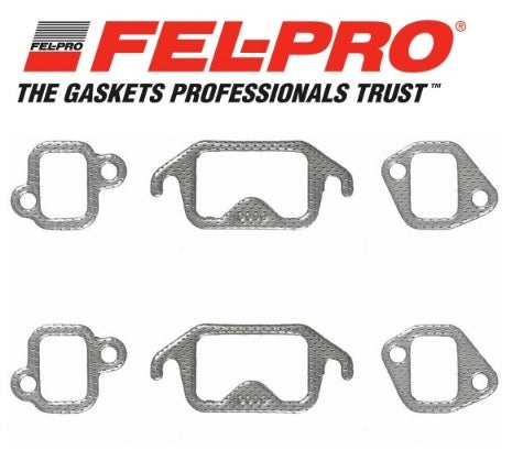 Exhaust Gasket Set : Chrysler Small Block LA 273 & 318 - Engine