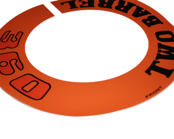 Air Cleaner Decal Two Barrel 360