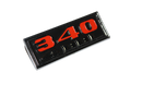 340 4BBL Fender Badge : VH & VJ E55 Charger