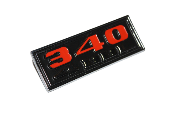 340 4BBL Fender Badge : VH & VJ E55 Charger