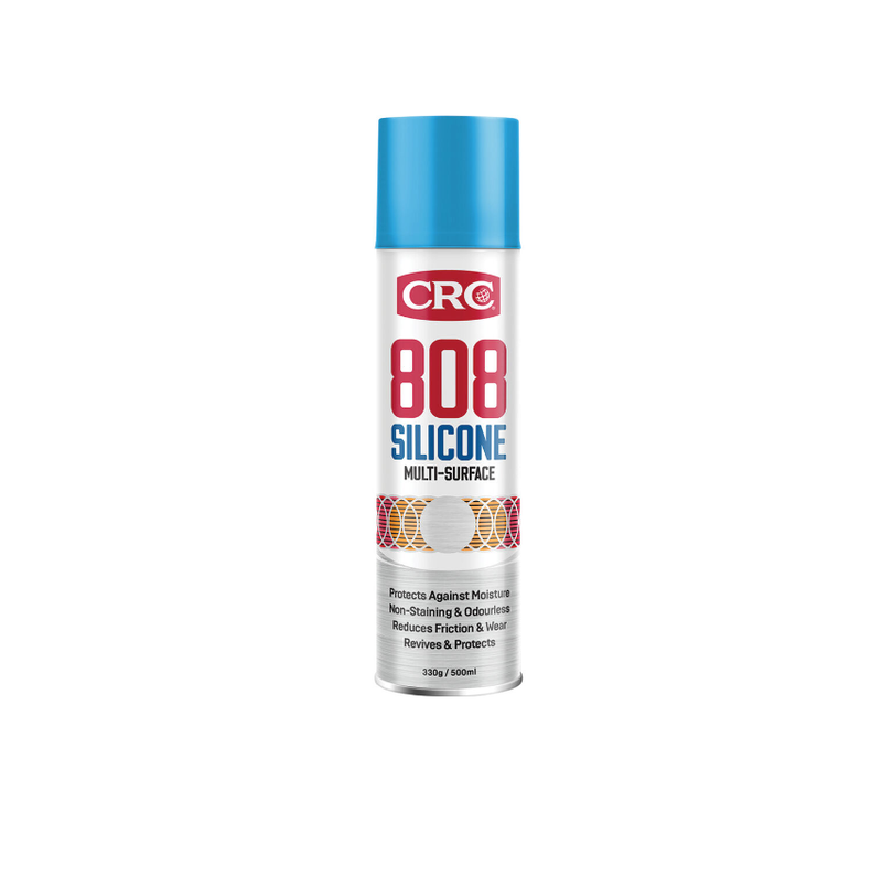 CRC 808 Silicone Spray - (Weather Seal & Rubber Kit Softener Spray)